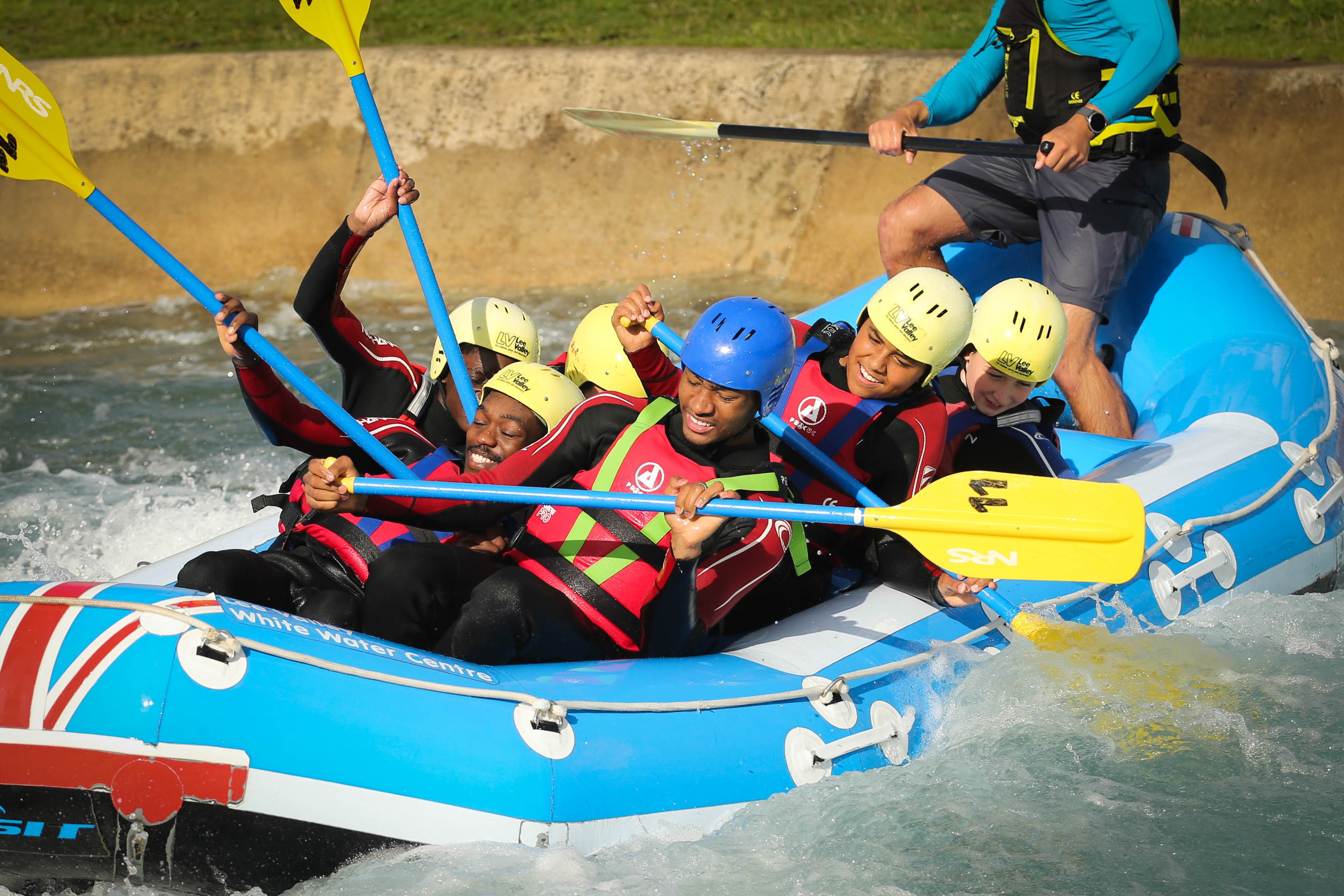 Members of Westminster House Youth Club