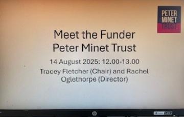 Meet the Funder Slide 1